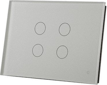 Glass Touch Switch 4 Channel