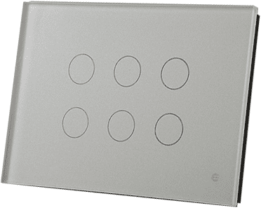 Glass Touch Switch 6 Channel